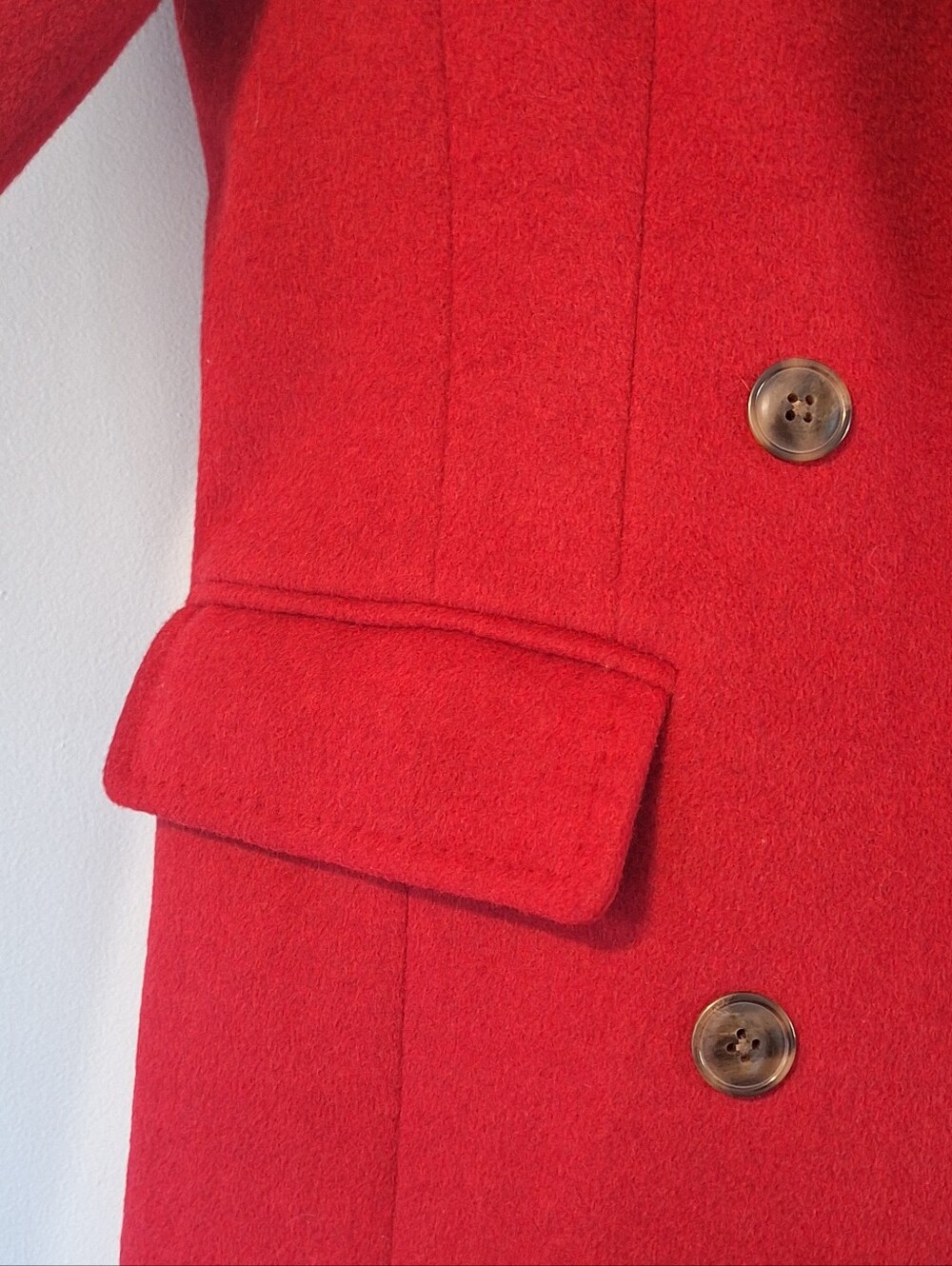 GAP Chesterfield Coat - Sled Red - S - Picture 12 of 16
